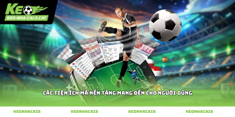 Các tiện ích mà nền tảng mang đến cho người dùng